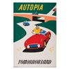 Image 1 : A Tomorrowland Autopia Attraction Poster.