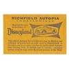 Image 1 : A Disneyland-Richfield Autopia Driver's License.