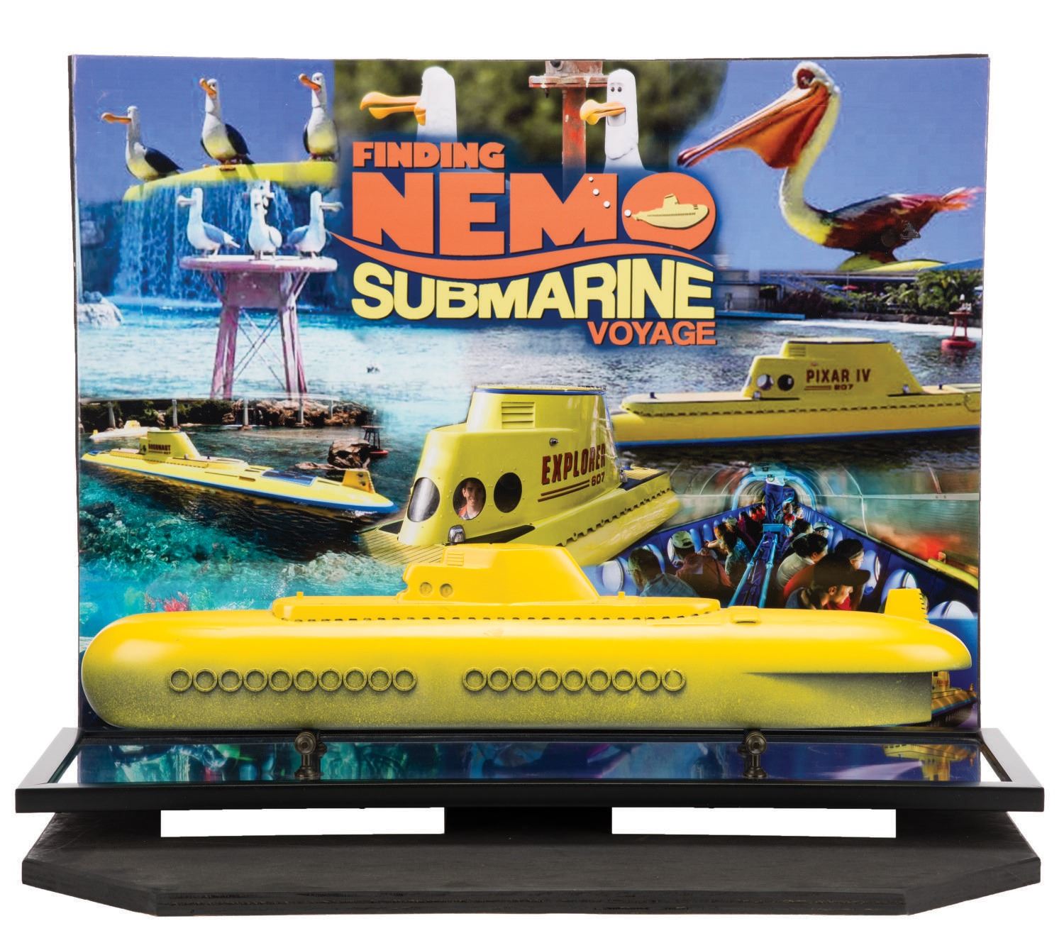 A Finding Nemo Submarine Voyage Ride Vehicle Model. - Van Eaton Galleries