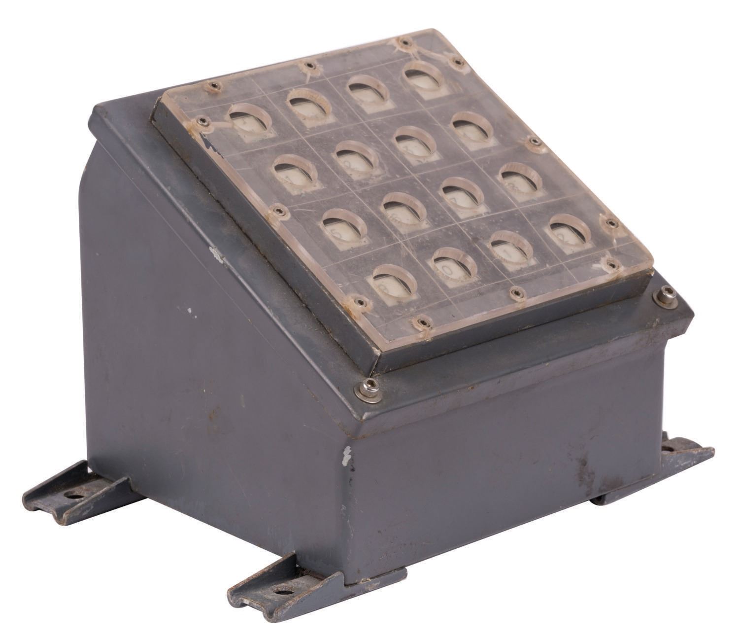 A 20,000 Leagues Attraction Pilot Console. - Van Eaton Galleries