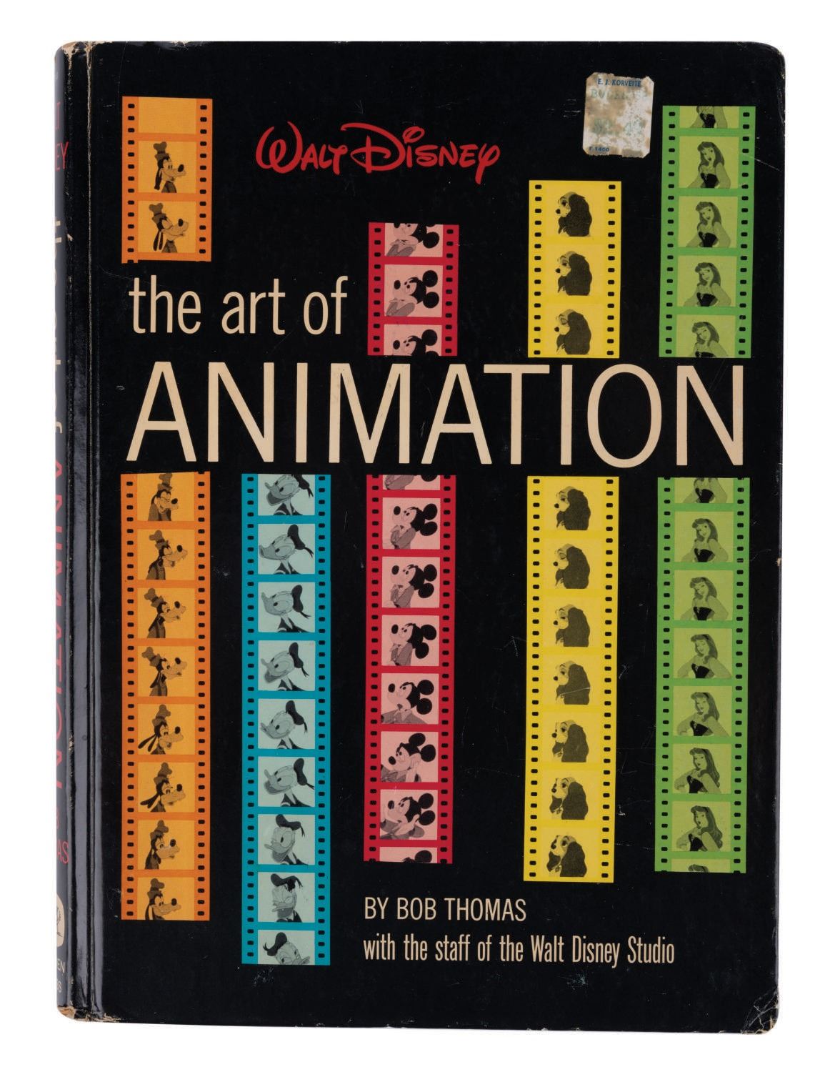 The Art of Animation Book.
