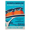 Image 1 : A Tomorrowland PeopleMover Attraction Poster.