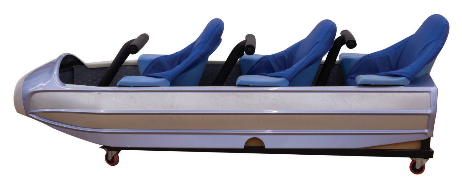 A Space Mountain Ride Vehicle.