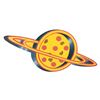 Image 1 : A Pizza Planet Decorative Sign.