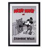 Image 1 : A Mickey Mouse in Steamboat Willie Poster.