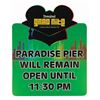 Image 1 : A California Adventure Paradise Pier Grad Nite Sign.