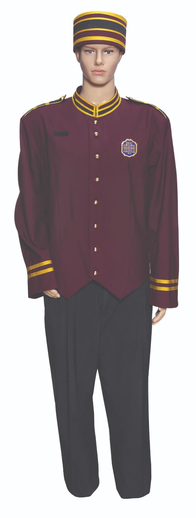 A Twilight Zone Tower of Terror Bellhop Costume. Van Eaton Galleries