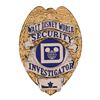 Image 1 : A Walt Disney World Security Investigator Badge.