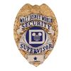 Image 1 : A Walt Disney World Security Supervisor Badge.