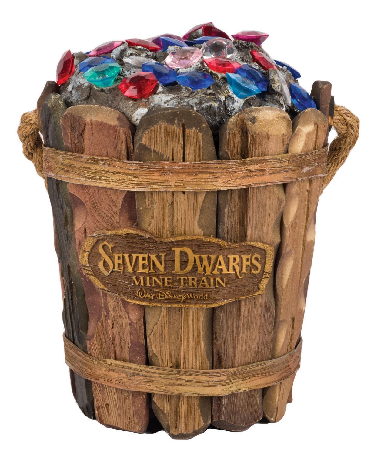 A Seven Dwarfs Mine Train Premier Bucket Prop. - Van Eaton Galleries