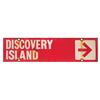 Image 1 : A Discovery Island Sign.