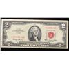 Image 2 : *Star Note * 1963 $2 Red seal United States Note Grades vf++