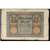 Image 2 : 1920 Weimar Germany 100 Mark Note P# 69B Grades vf+