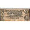 Image 2 : 1864 $10 Confederate Note, T-68 CSA Grades vf+