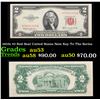 1953c $2 Red Seal United States Note Key To The Series Grades Select AU