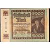 Image 3 : 1922 Weimar Germany 5,000 Mark Note P# 81B Grades Choice AU/BU Slider