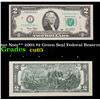 Image 1 : **Star Note** 2003 $2 Green Seal Federal Reserve Note Grades Gem CU