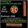 Image 1 : Shotgun Lincoln 1c roll, 1982-p 50 pcs Brandt Wrapper.