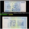 2008 Zimababwe 1 Million Dollar Note P# 77 Grades Choice AU/BU Slider