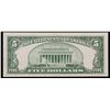 Image 3 : 1934D $5 Blue Seal Silver Certificate Grades Choice CU