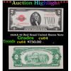 ***Auction Highlight*** 1928A $2 Red Seasl United States Note Grades Choice CU (fc)
