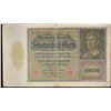Image 2 : 1922 Weimar Germany 10,000 Vampire Mark Note P# 70 Grades vf+