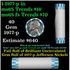 Image 1 : Shotgun Jefferson 5c roll, 1977-p 40 pcs Bank Wrapper