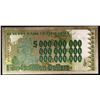 Image 2 : 2012 Zimbabwe 5 Octillion Dollar Note Grades CU