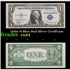 1935a $1 Blue Seal Silver Certificate Grades Choice CU