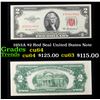1953A $2 Red Seal United States Note Grades Choice CU