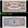 Image 1 : 1943 Malaya Under Japanese Occupation 1 Pesos Note (JIM) P# M5C Grades Select CU