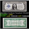 1928 $1 Blue Seal Silver Certificate "funnyback" FR-1600 Tate & Mellon Grades Gem+ CU