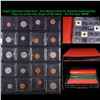 Image 1 : Huge Liifetime Collection - Too Many Coins To Auction Individually - This Lot is For One Page of 20 