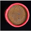 Image 2 : Mixed small cents 1c orig shotgun roll, Wheat Cent, 1898 Indian Cent other end, Coca Cola Brandt Wra