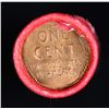 Image 3 : Mixed small cents 1c orig shotgun roll, Wheat Cent, 1898 Indian Cent other end, Coca Cola Brandt Wra