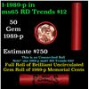 Image 1 : Shotgun Lincoln 1c roll, 1989-p 50 pcs Steel-Strong Wrapper.