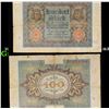 Image 1 : 1920 Weimar Germany 100 Mark Note P# 69A Grades vf, very fine