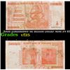 2008 Zimababwe 50 Billion Dollar Note P# 87 Grades vf+