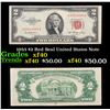 Image 1 : 1953 $2 Red Seal United States Note Grades xf