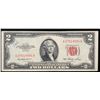 Image 2 : 1953 $2 Red Seal United States Note Grades xf
