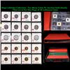 Image 1 : Huge Liifetime Collection - Too Many Coins To Auction Individually - This Lot is For One Page of 20 