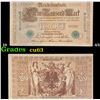 Image 1 : 1910 Imperial Gremany 1000 Mark Note P# 45B Grades Select CU