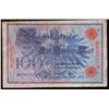 Image 2 : 1908 Imperial Gremany 100 Mark Note P# 33A Grades vf++