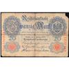 Image 2 : 1914 Imperial Gremany 20 Mark Note P# 46A Grades f+