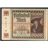 Image 2 : 1922 Weimar Germany 5,000 Mark Note P# 81B Grades vf++