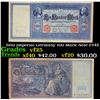Image 1 : 1910 Imperial Germany 100 Mark Note P#42  Grades vf+