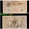 Image 1 : 1910 Imperial Gremany 1000 Mark Note P# 45B Grades Select CU