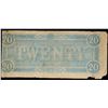 Image 2 : 1864 $20 Confederate Note, T-67 CSA Grades xf details