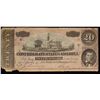 Image 3 : 1864 $20 Confederate Note, T-67 CSA Grades xf details