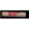 Image 2 : Shotgun Lincoln 1c roll, 1980-p 50 pcs Merchants Bank Wrapper.